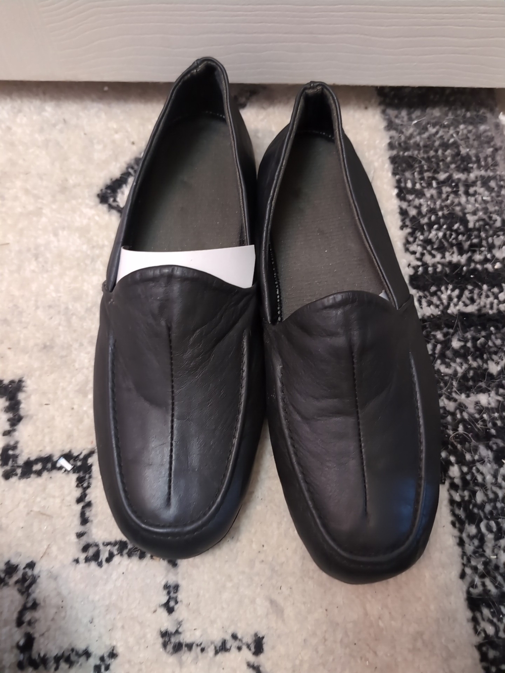 Men's Black Slip-On Loafers - Sleek Everyday Comfort